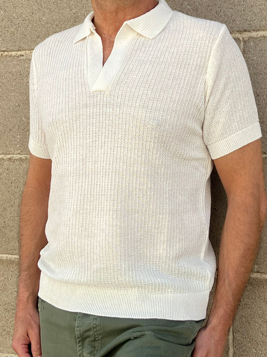 POLO UOMO COTONE T-SHIRT MEZZA MANICA MAGLIERIA PRODOTTA IN ITALIA