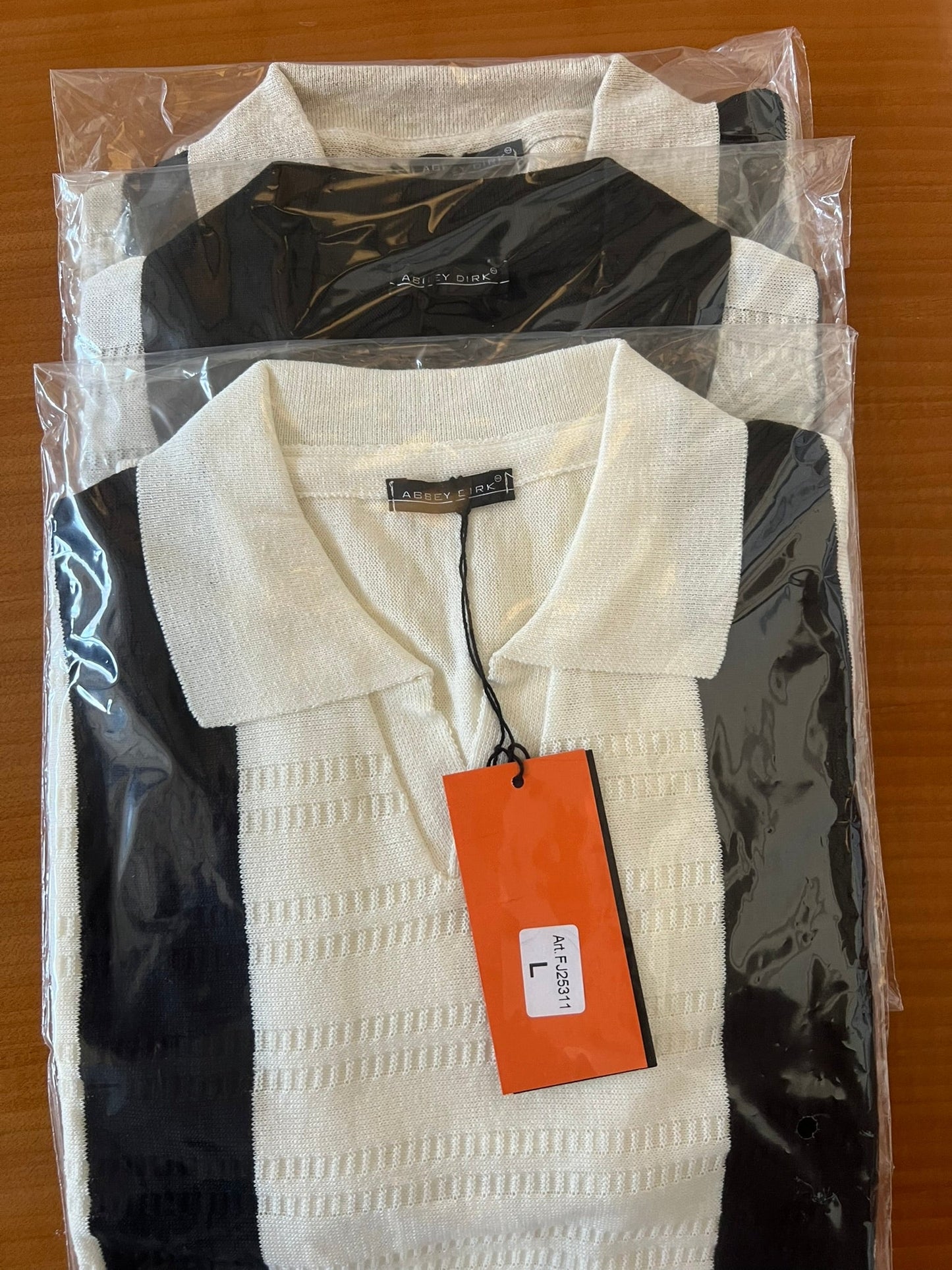 POLO RIGATA UOMO COTONE MANICA CORTA MAGLIERIA 100% PRODOTTA IN ITALIA