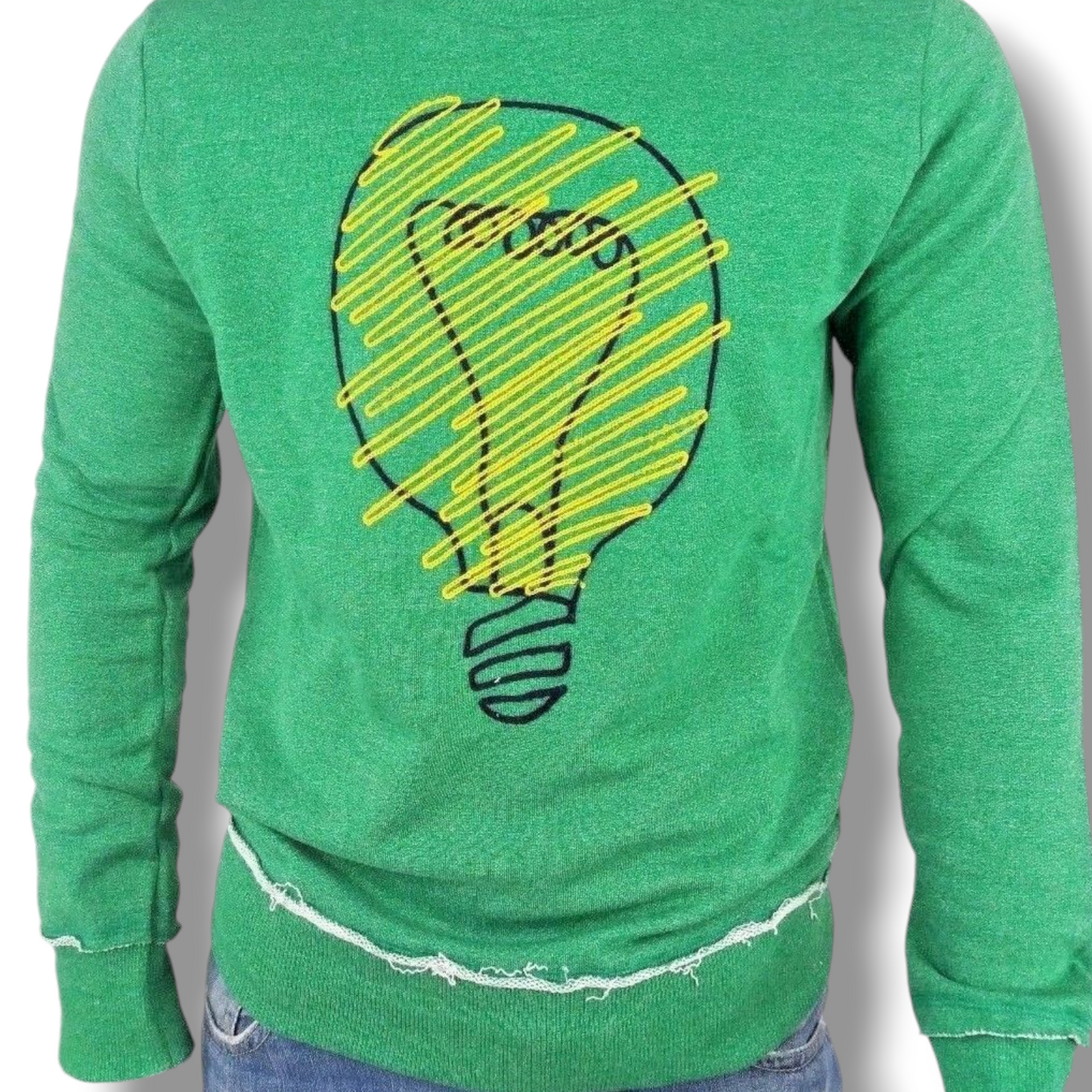 FELPA UOMO COTONE FELPATO RICAMO SPORTIVA 100% MADE IN ITALY - Pasqualejimmy