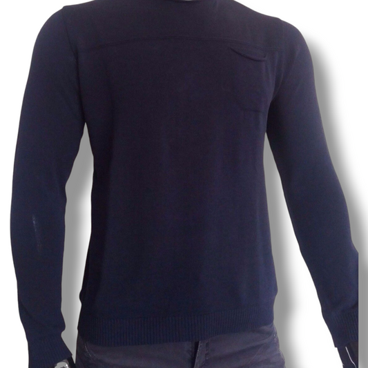 MAGLIA A MANICA LUNGA UOMO COTONE 100% MADE IN ITALY - Pasqualejimmy