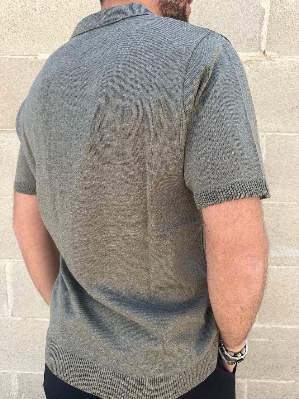 POLO UOMO COTONE T-SHIRT MANICA CORTA 100% MADE IN ITALY - Pasqualejimmy