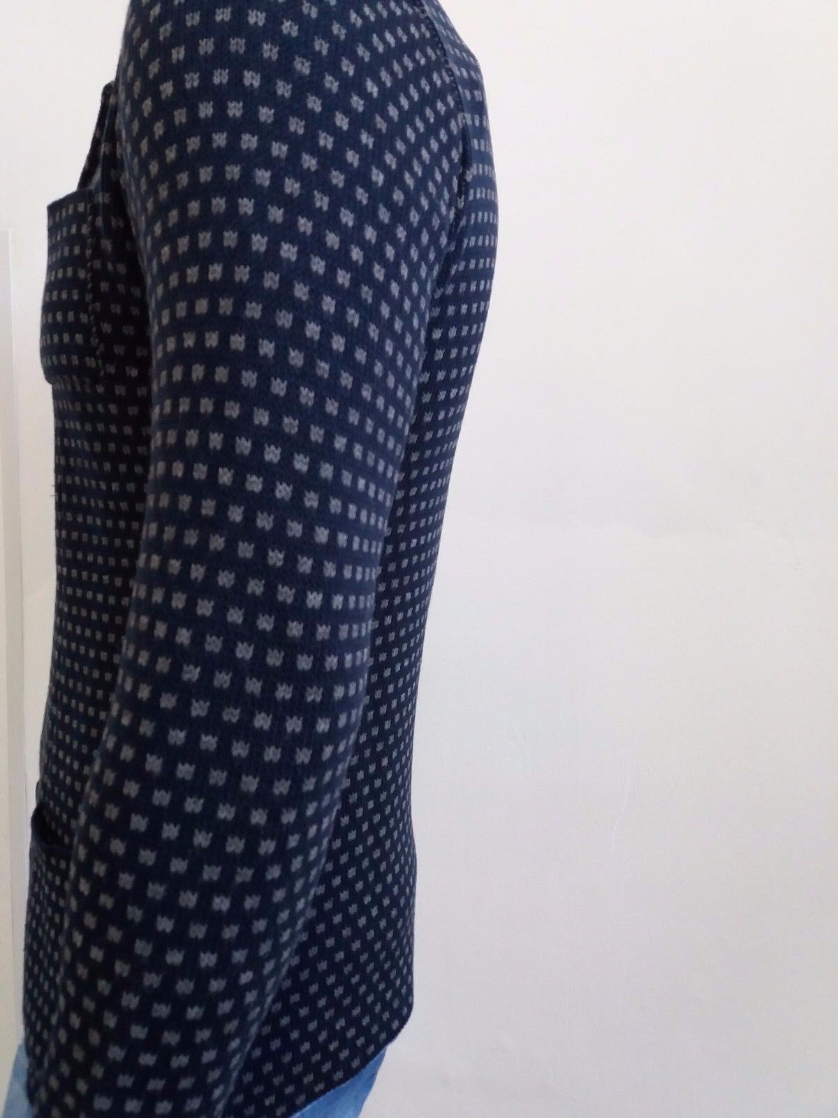 CARDIGAN UOMO MISTO LANA SLIM 100% MADE IN ITALY - Pasqualejimmy