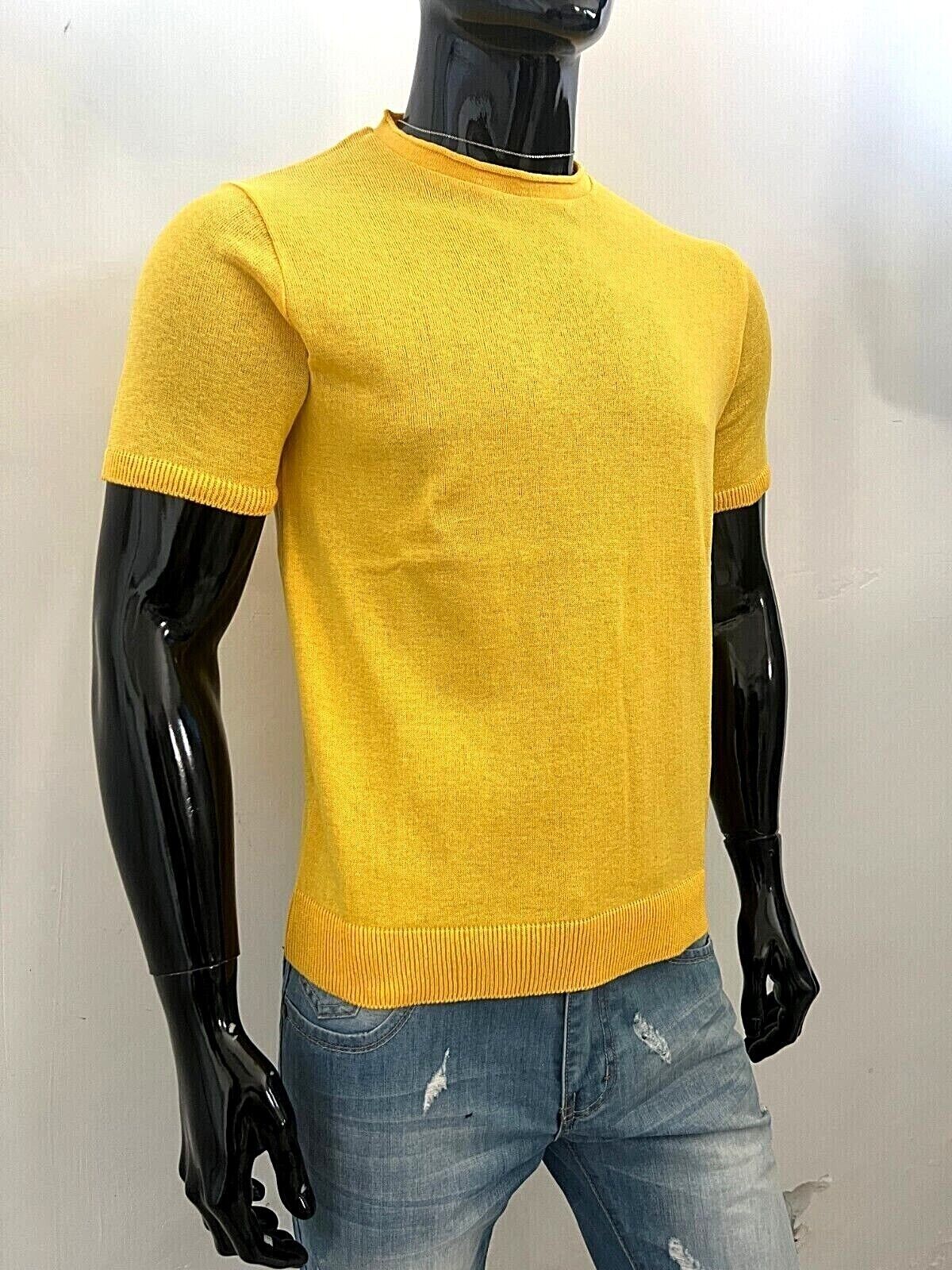 T-SHIRT MAGLIETTA A MANICA CORTA COTONE 100% MADE IN ITALY - Pasqualejimmy
