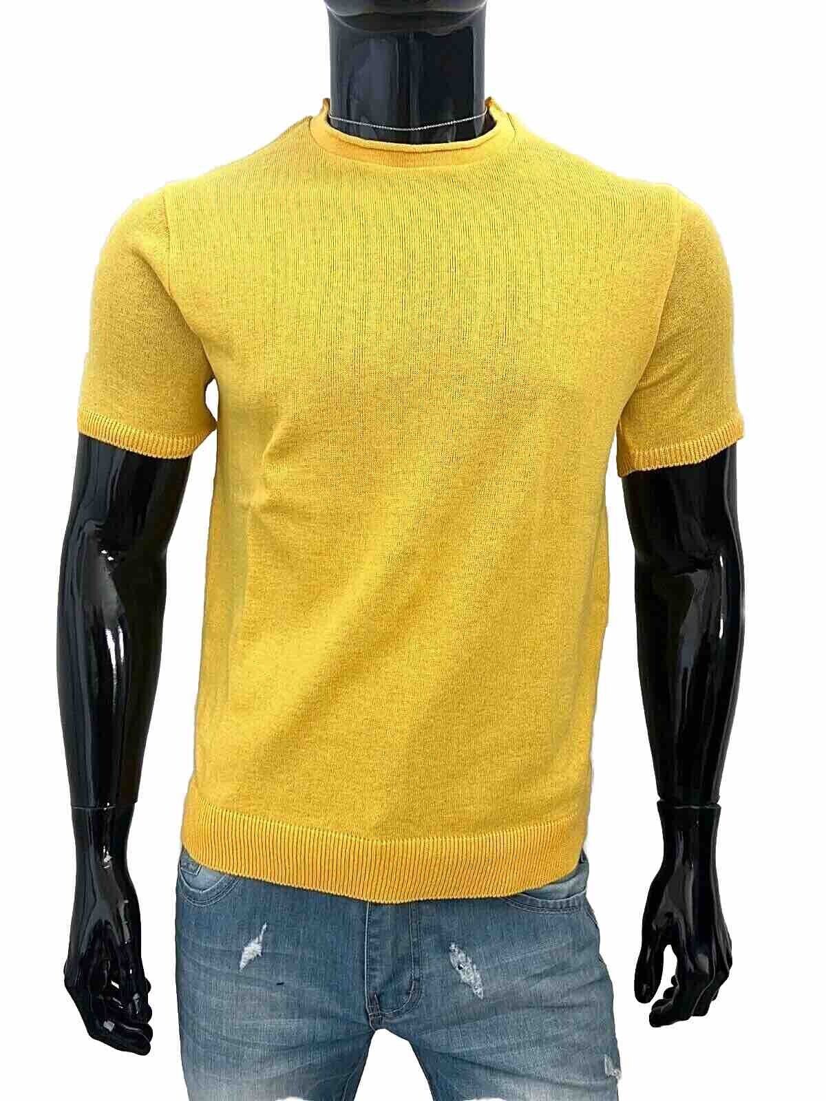 T-SHIRT MAGLIETTA A MANICA CORTA COTONE 100% MADE IN ITALY - Pasqualejimmy