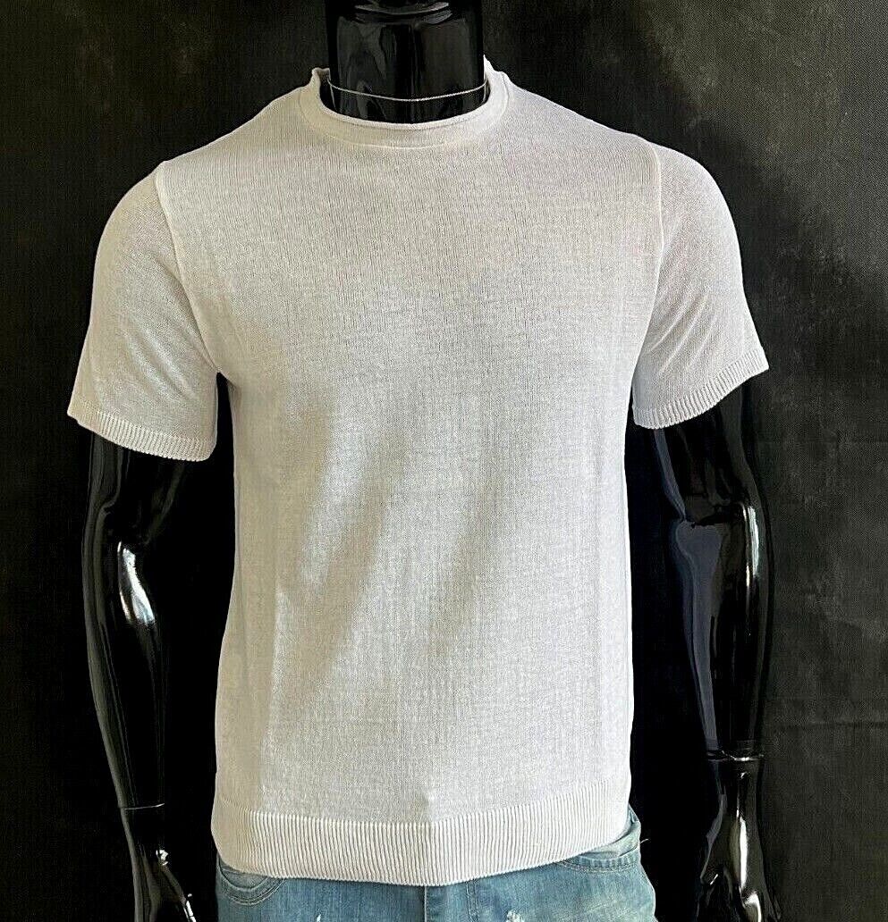 T-SHIRT MAGLIETTA A MANICA CORTA COTONE 100% MADE IN ITALY - Pasqualejimmy