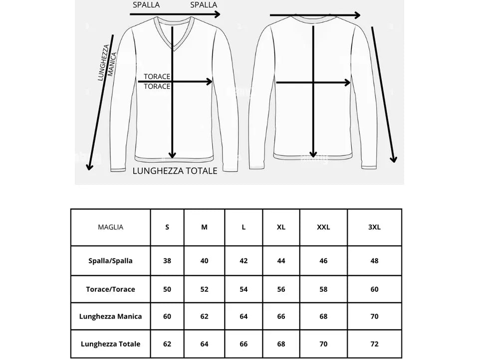 MAGLIA UOMO MAGLIONCINO MANICA LUNGA GIROCOLLO MOTIVO LINKS 100% MADE IN ITALY