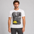 T-SHIRT UOMO CON STAMPA 500 MAGLIETTA MANICA CORTA  100%COTONE  MADE IN ITALY