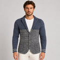Cardigan da uomo in misto lana, vestibilità slim — Pasquale Jimmy