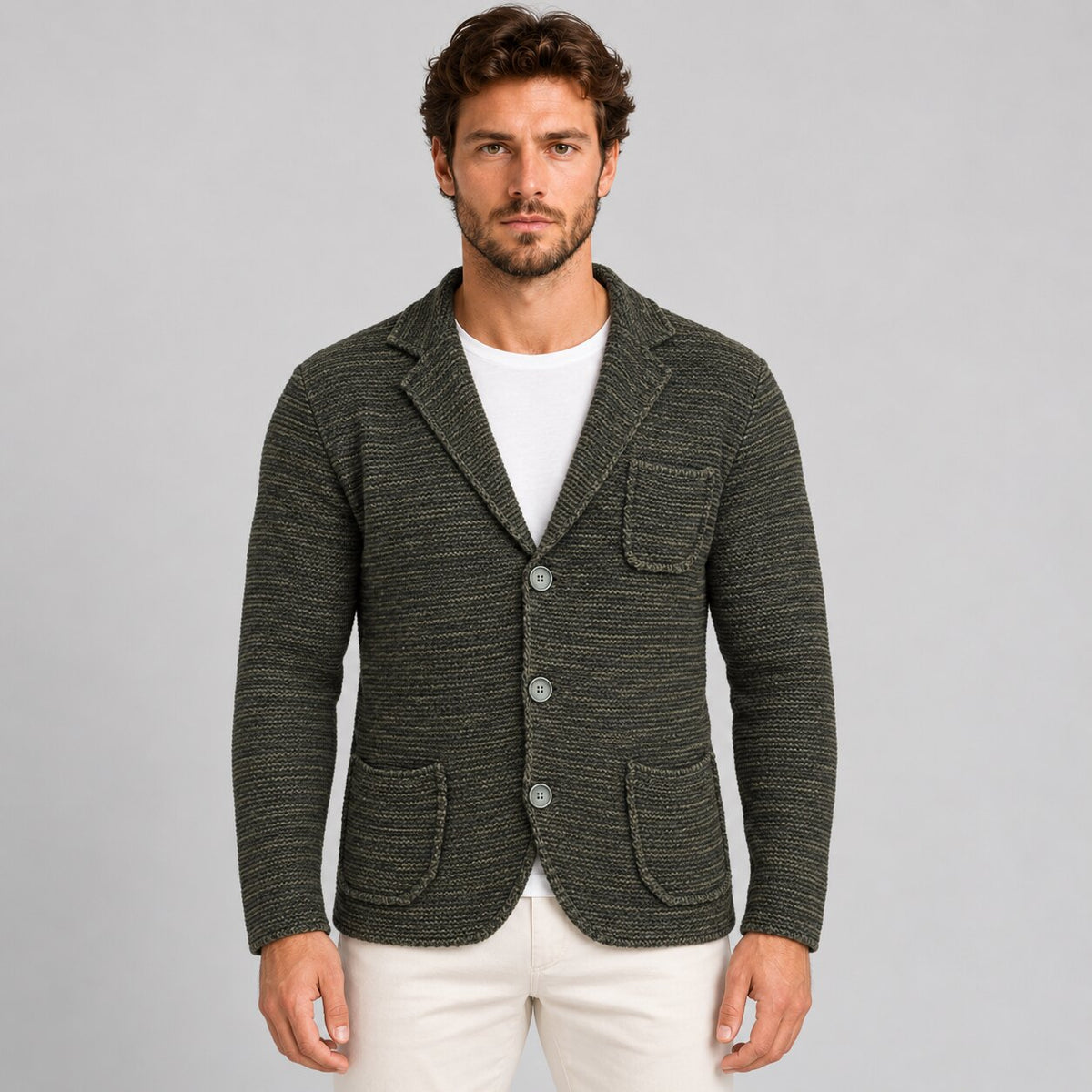 Cardigan uomo lana - Pasquale Jimmy