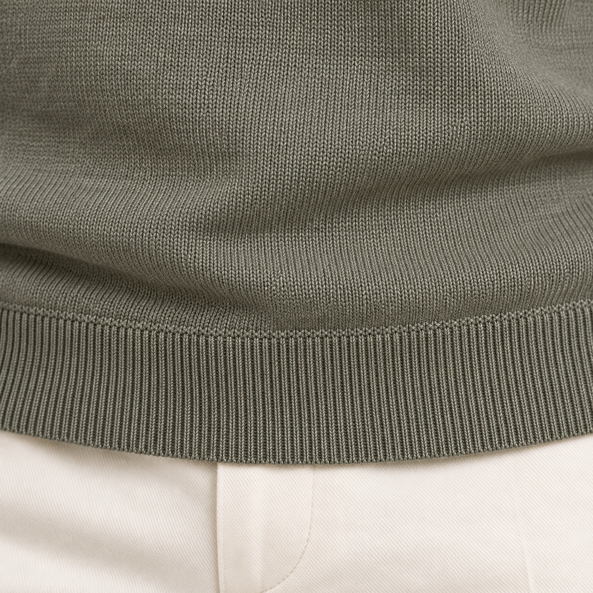 MEN'S COTTON POLO SHIRT SHORT SLEEVE T-SHIRT JERSEY KNIT MADE IN ITALY