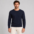 Men's cotton sweater with chest pocket, long sleeves — Pasquale Jimmy — photo 6