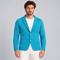 GIACCA UOMO COTONE LAVORAZIONE NIDO D'APE CARDIGAN MAGLIERIA  MADE IN ITALY