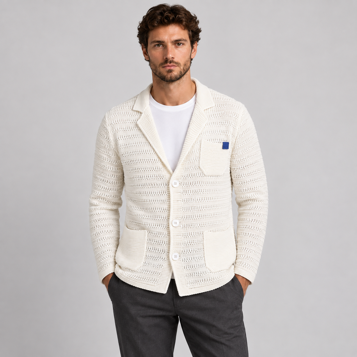 Cardigan uomo cotone - Pasquale Jimmy