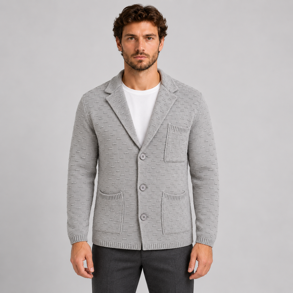 Cardigan uomo lana - Pasquale Jimmy
