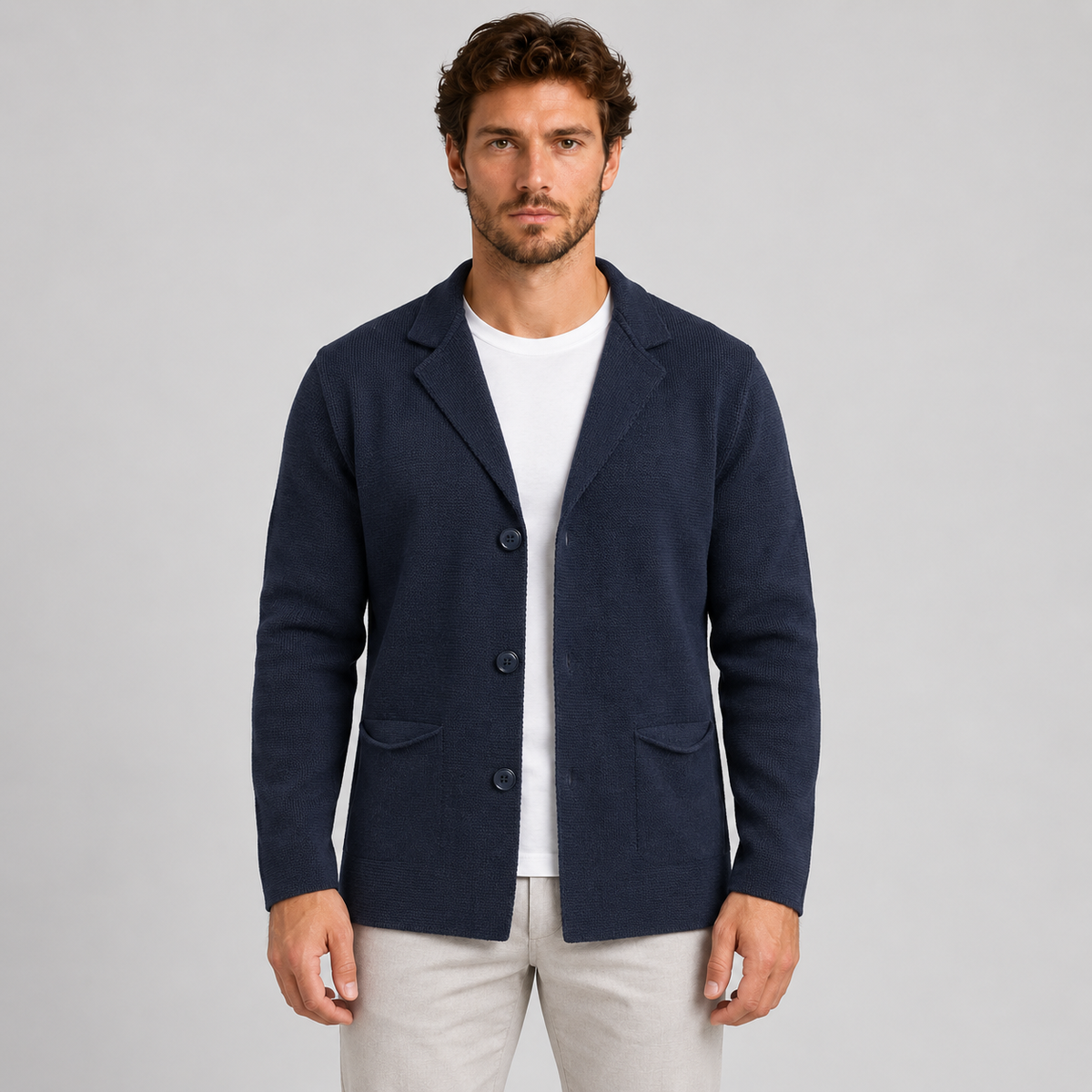 Cardigan uomo lana - Pasquale Jimmy