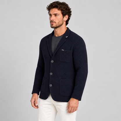CARDIGAN UOMO COTONE MAGLIERIA GIACCA LAVORATA A MAGLIA 100% MADE IN ITALY