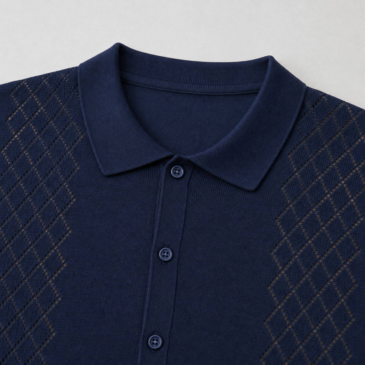 POLO CAMICIA UOMO COTONE CON BOTTONI MANICA CORTA MAGLIERIA 100% MADE IN ITALY
