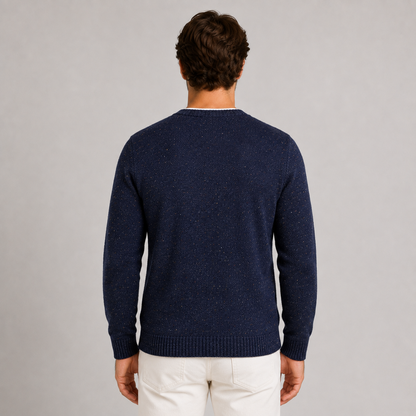 GIACCA UOMO CARDIGAN SARTORIALE LANA CON SCOLLO A V 100% MADE IN ITALY