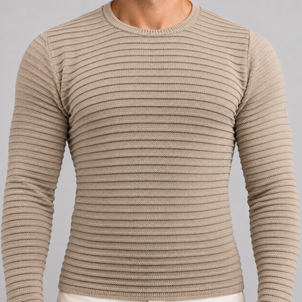 Maglia da uomo in cotone, manica lunga — Pasquale Jimmy — foto 6