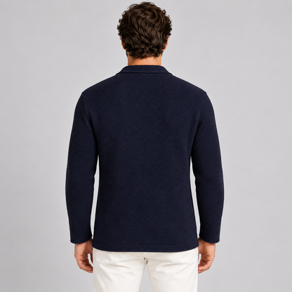 CARDIGAN UOMO COTONE MAGLIERIA GIACCA LAVORATA A MAGLIA 100% MADE IN ITALY