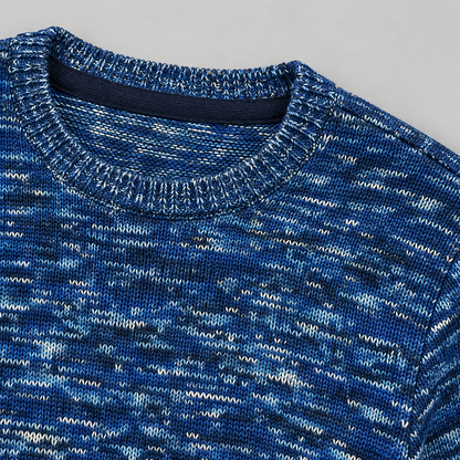 Maglioncino Uomo Girocollo Misto Lana Maglia Rasata Morbida 100% Made in Italy