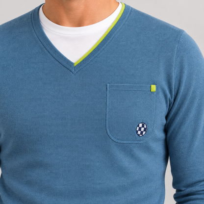LANGARM-T-SHIRT FÜR HERREN, 100 % BAUMWOLLE, HERGESTELLT IN ITALIEN