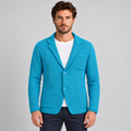 Cardigan da uomo in cotone, lavorazione nido d'ape — Pasquale Jimmy — foto 5