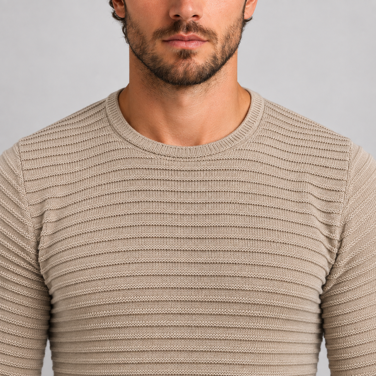 Maglia da uomo in cotone, manica lunga — Pasquale Jimmy — foto 3