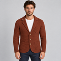 Cardigan da uomo in lana, vestibilità slim — Pasquale Jimmy — foto 7
