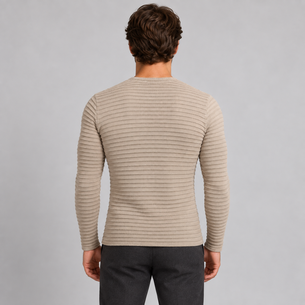 Maglia da uomo in cotone, manica lunga — Pasquale Jimmy — foto 7