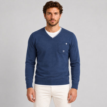 LANGARM-T-SHIRT FÜR HERREN, 100 % BAUMWOLLE, HERGESTELLT IN ITALIEN