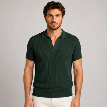POLO UOMO COTONE T-SHIRT MEZZA MANICA MAGLIERIA PRODOTTA IN ITALIA