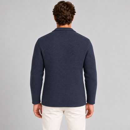CARDIGAN UOMO COTONE GIACCA  DOPPIO PETTO SARTORIALE  100% MADE IN ITALY