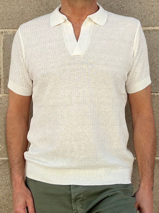 POLO UOMO COTONE T-SHIRT MEZZA MANICA MAGLIERIA PRODOTTA IN ITALIA
