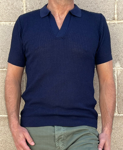 POLO UOMO COTONE T-SHIRT MEZZA MANICA MAGLIERIA PRODOTTA IN ITALIA