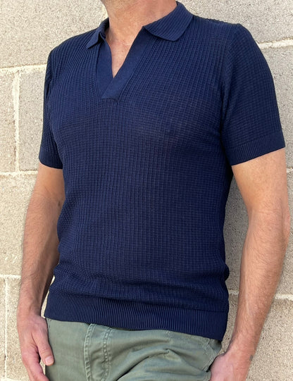 POLO UOMO COTONE T-SHIRT MEZZA MANICA MAGLIERIA PRODOTTA IN ITALIA
