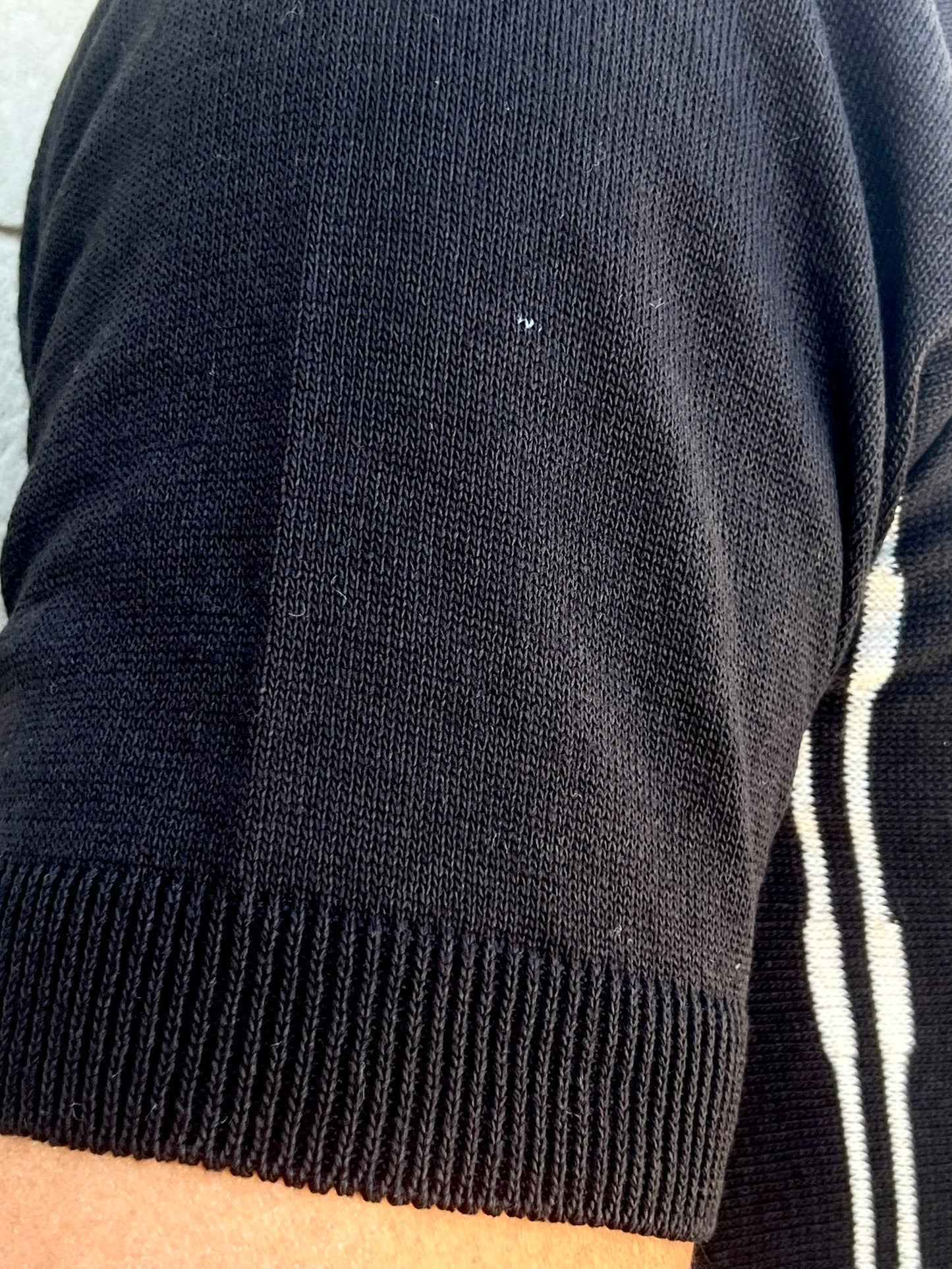POLO UOMO COTONE MANICA CORTA MAGLIA RIGATA MAGLIERIA PRODOTTA IN ITALIA