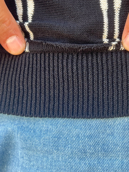 POLO UOMO COTONE MANICA CORTA MAGLIA RIGATA MAGLIERIA PRODOTTA IN ITALIA