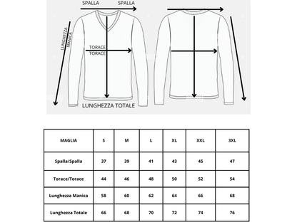 MAGLIA LANA MAGLIONCINO UOMO MANICA LUNGA GIROCOLLO RASATO 100% MADE IN ITALY