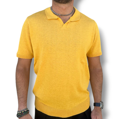 POLO UOMO COTONE T-SHIRT MANICA CORTA  100% MADE IN ITALY - Pasqualejimmy