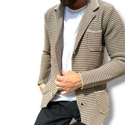 CARDIGAN UOMO COTONE SLIM 100% MADE IN ITALY - Pasqualejimmy