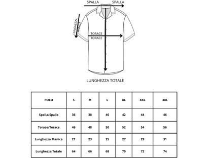 POLO CAMICIA UOMO COTONE CON BOTTONI MANICA CORTA MAGLIERIA 100% MADE IN ITALY