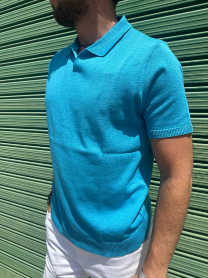 POLO UOMO COTONE T-SHIRT MANICA CORTA  100% MADE IN ITALY - Pasqualejimmy