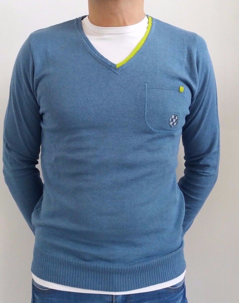 MAGLIA A MANICA LUNGA UOMO COTONE  100% MADE IN ITALY - Pasqualejimmy