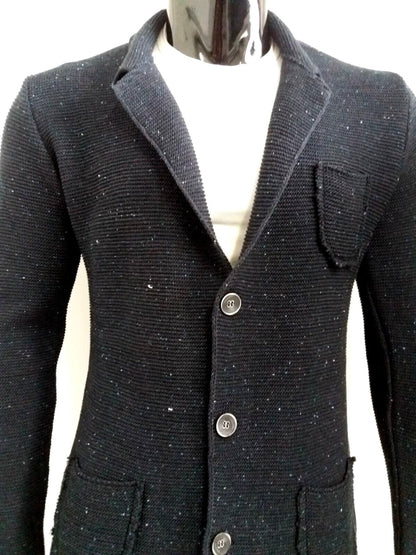 CARDIGAN UOMO COTONE BOTONATO SLIM 100% MADE IN ITALY - Pasqualejimmy