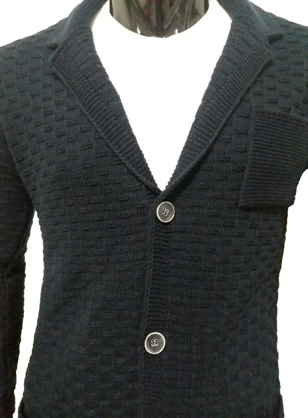 CARDIGAN UOMO MISTO LANA SLIM 100% MADE IN ITALY - Pasqualejimmy