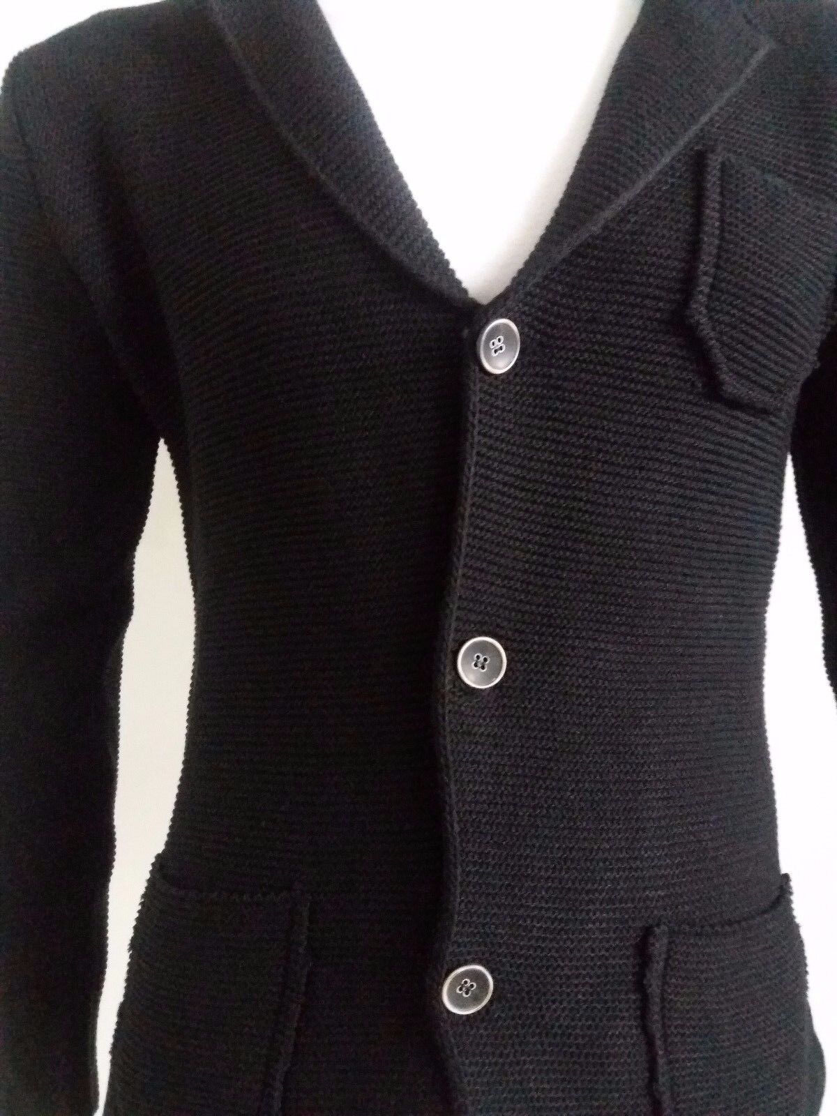 CARDIGAN UOMO MISTO LANA  SLIM 100% MADE IN ITALY - Pasqualejimmy