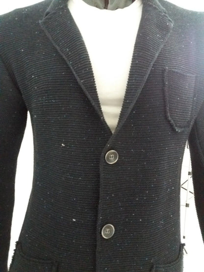 CARDIGAN UOMO COTONE BOTONATO SLIM 100% MADE IN ITALY - Pasqualejimmy