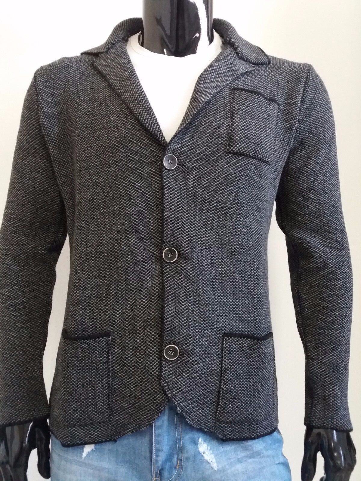 CARDIGAN UOMO MISTO LANA 100% MADE IN ITALY - Pasqualejimmy