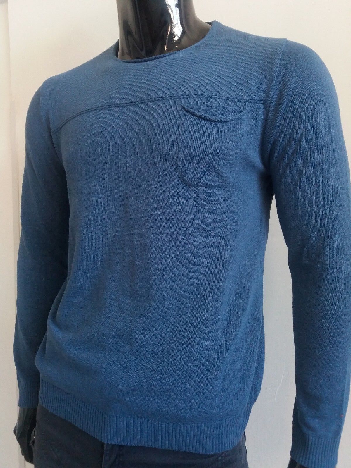 MAGLIA A MANICA LUNGA UOMO COTONE  100% MADE IN ITALY - Pasqualejimmy